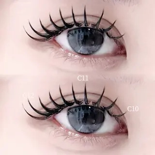 マツエク・マツパ y2k風/束感 🎀Luaのマツエク・マツパデザイン