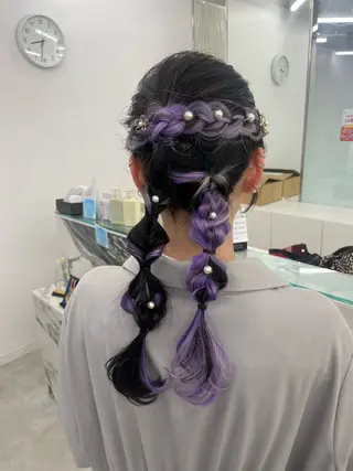 ロング ヘアアレンジ 【Sweep】おじま のぞみのヘアスタイル