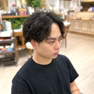 パーマ メンズ 🩰Kurumi🩰 レイヤーカットのヘアスタイル