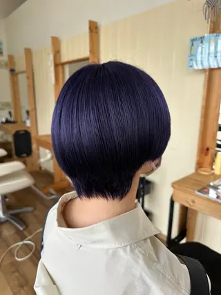 ショート カラー Agu hair 木間のヘアスタイル