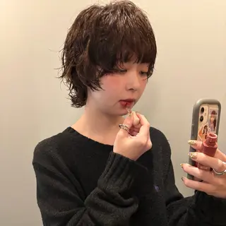 ショート パーマ ショート/ボブ /パーマ🌿柏原良亮のヘアスタイル