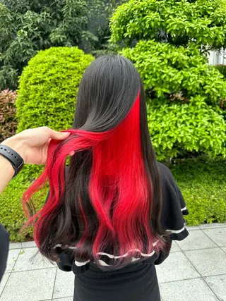 ロング カラー 🌙町田色落ち特化 🌙れいのヘアスタイル