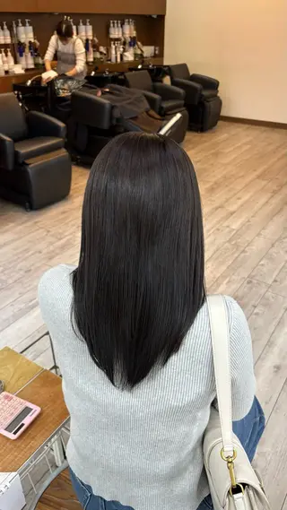 ミディアム カラー なぎは/似合わせ・ ナチュラルカラーのヘアスタイル