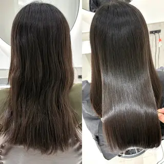 ロング 髪質改善 縮毛矯正/ レイヤー/銀座/本木のヘアスタイル