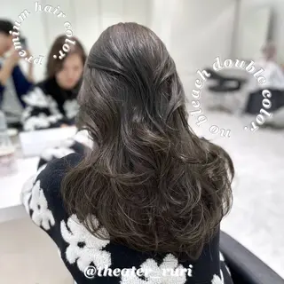 ロング カラー ふわっと抜け感🫧 ブラウンベージュ🤎のヘアスタイル