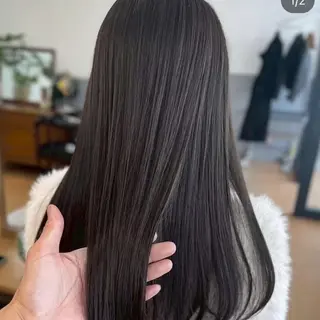ロング カラー カット/ワンカラー モデル募集🌷田村のヘアスタイル