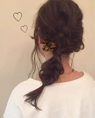 ヘアアレンジ 市川 千夏のヘアスタイル