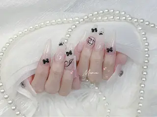 ネイル MoMoA Nail ネイル長さ出し専門店のネイルデザイン