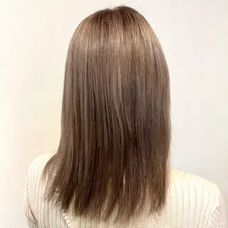 セミロング LINKLINK Honokaのヘアスタイル