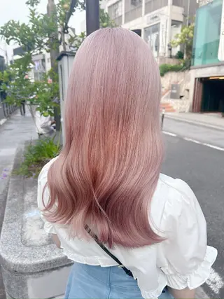 セミロング カラー ヘアアレンジ 💕ブリーチ/ヘアメ 🎀YUUKAのその他イメージ