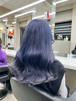 ロング カラー ヘアアレンジ 💍透明感×韓流ハイ トーン💍RYUTAのヘアスタイル