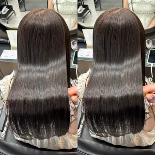 ロング 今話題の艶髪矯正 美艶カラー/FUKAのヘアスタイル