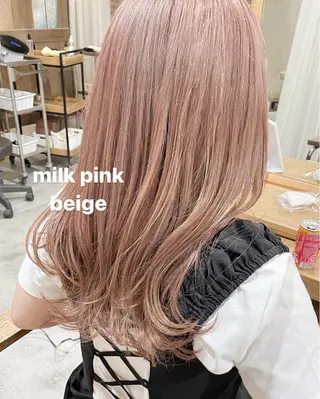 ロング カラー ハイトーンカラー♡ yuのヘアスタイル