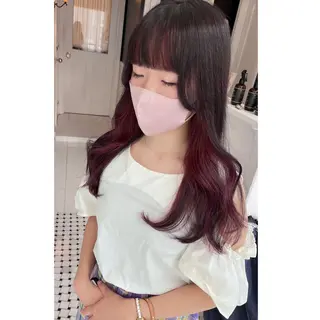 ロング カラー miyu /トレンド カラー×艶髪のヘアスタイル