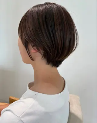 ショート 透明感カラー/ボブ 高野菜瑠のヘアスタイル