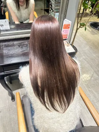 ロング 暖色カラー｜艶髪｜ 🥨AIKA🥨のヘアスタイル