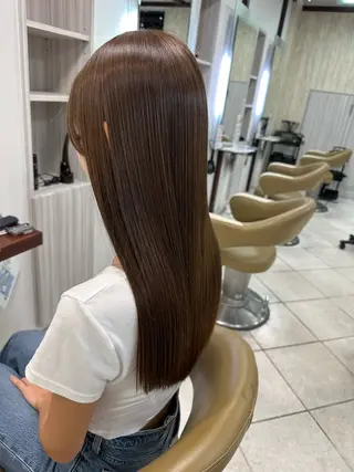 ロング サイトウ リョウヤのヘアスタイル