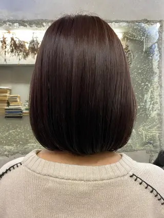 ミディアム カラー お任せヘア☘️☘️ 及川渚のヘアスタイル