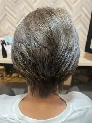 ショート 清水 雅実のヘアスタイル