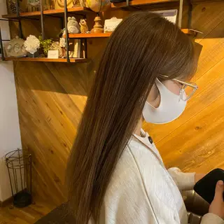 カラー Ayaka🩰🎀 ガーリー/暖色♡のヘアスタイル