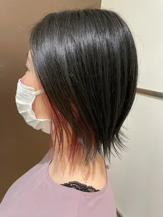 ショート 村上 遼華のヘアスタイル