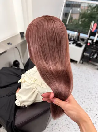 ロング カラー 💎艶髪ハイトーン yuukiのヘアスタイル