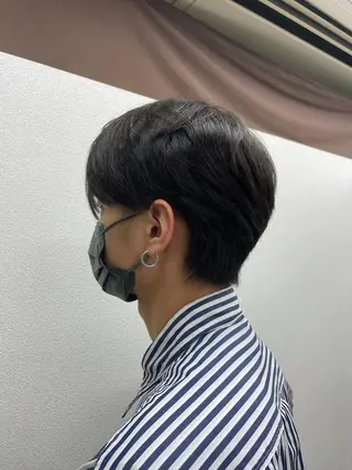 メンズ もりたみかこ 美容師お休み中のヘアスタイル