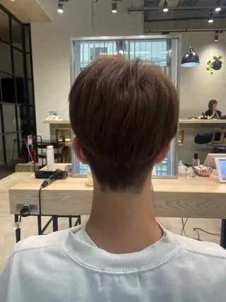 メンズ カラー&縮毛 kotojiのヘアスタイル