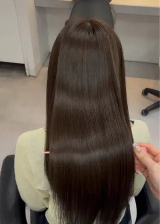 ロング カラー 赤み消し透明感🤍 髪質改善🌙/伽音のヘアスタイル
