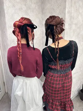 ロング ヘアアレンジ 💕ブリーチ/ヘアメ 🎀YUUKAのヘアスタイル