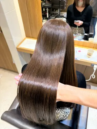 セミロング カラー ヘアアレンジ エクステ/髪質改善 🖤RYUSEI🖤のヘアスタイル