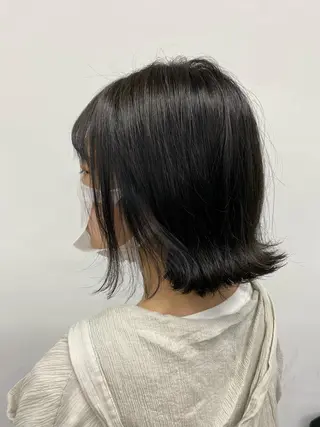 ミディアム 韓国風ベージュ🤎 赤みなし🌿横浜🤎のヘアスタイル