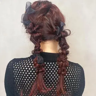 ヘアアレンジ 顔まわり/インナー カラー/　syuriのその他イメージ