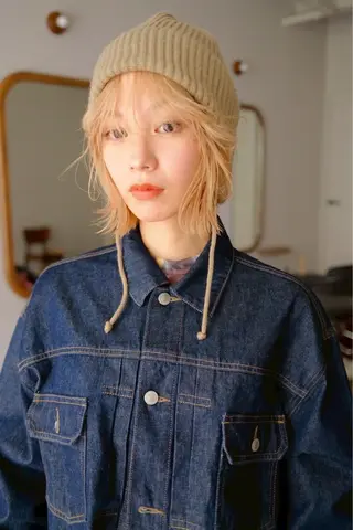 ミディアム 竹下 浩一のヘアスタイル