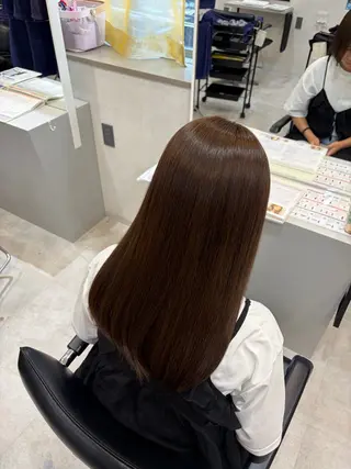 ロング 平瀬 胡桃のヘアスタイル