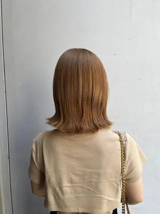 ミディアム 韓国好き🇰🇷 美容師MIKUのヘアスタイル