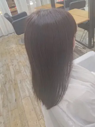 ミディアム カラー 〇21時〜カット専門 河野　恭太のヘアスタイル