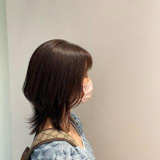 ミディアム Rubik's 梅田茶屋町/叶莉のヘアスタイル