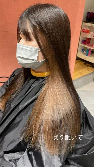 ロング 'comma rinkaのヘアスタイル