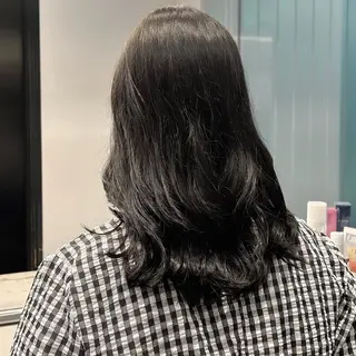ミディアム 透明感カラー✨️ 祖父江冴織のヘアスタイル