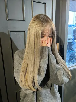 ロング カラー みきゆうか🫧 大人可愛い製造機🫧のヘアスタイル