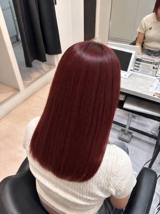 ミディアム カラー 🌙髪質改善カラー Momoka🦋のヘアスタイル