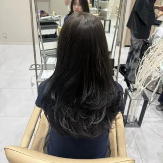 ロング カラー アレンジ|カラー| キズナのヘアスタイル