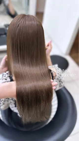 ロング カラー 艶髪／ブリーチ🌟 銀座/HARUKAのヘアスタイル