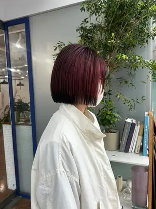 ショート かがやしづ ⭐️カラーモデルのヘアスタイル