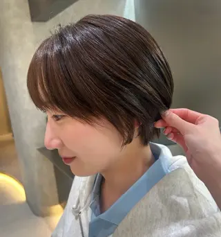 ショート レイヤー/指名No. 1池袋美容師♡ゆいかのヘアスタイル
