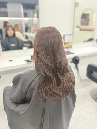 ロング カラー 🥂上品ワンホンヘア 🥂nozomiのヘアスタイル