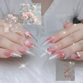 ネイル Sora  Nail 長さ出し専門店のネイルデザイン
