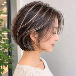 カラー 白髪ぼかしのプロ ✨たいきのヘアスタイル