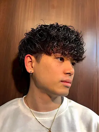 ミディアム 田中 優李のヘアスタイル